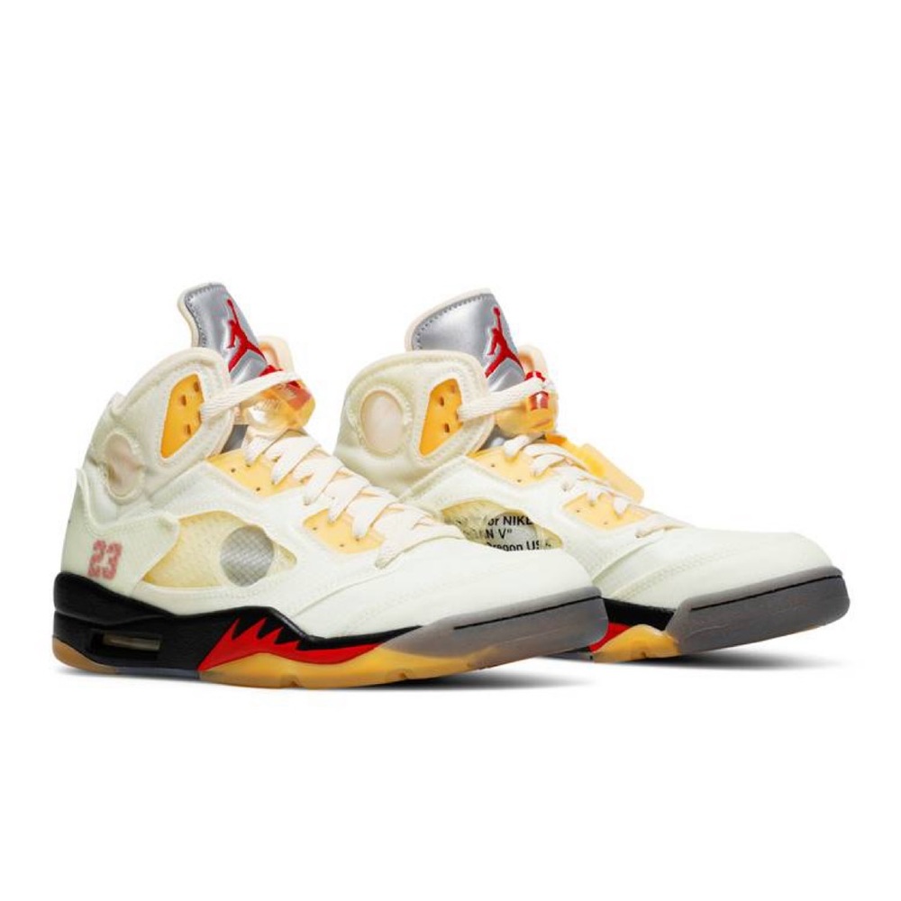 Off-White x Air Jordan 5 SP Sail